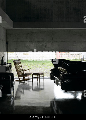 AUTO-SAMMLER-GARAGE, JUN IGARASHI ARCHITEKTEN, HOKKAIDO, JAPAN Stockfoto