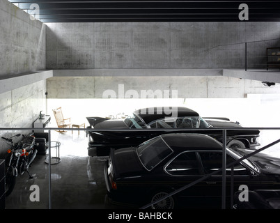 AUTO-SAMMLER-GARAGE, JUN IGARASHI ARCHITEKTEN, HOKKAIDO, JAPAN Stockfoto