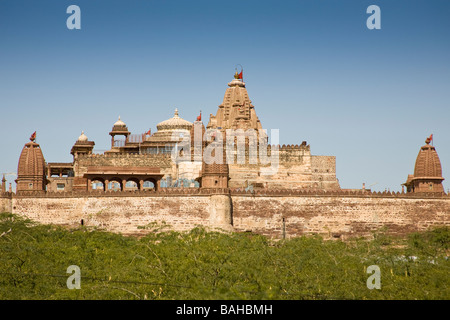 Sachiya Mata Tempel, Osian, in der Nähe von Jodhpur, Rajasthan, Indien Stockfoto