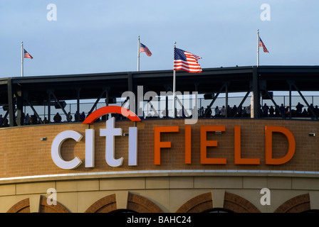 Fans im CitiField in Flushing Queens in New York Stockfoto