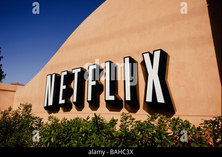 Hauptsitz von Netflix Inc auf Winchester BLVD in San Jose, Kalifornien Stockfoto