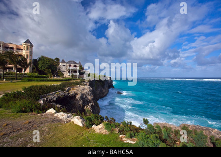 Kran-Resorts und Residenzen am Crane Beach, Südküste von Barbados, "West Indies" Stockfoto