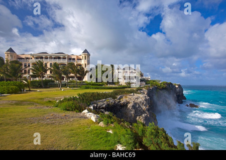 Kran-Resorts und Residenzen am Crane Beach, Südküste von Barbados, "West Indies" Stockfoto