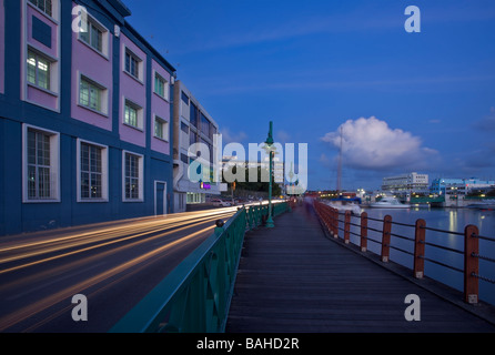 Barbados bauen öffentliche Arbeiter ist Zentrum von Bridgetown, Barbados, "West Indies" Stockfoto