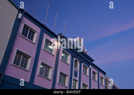 Barbados bauen öffentliche Arbeiter ist Zentrum von Bridgetown, Barbados, "West Indies" Stockfoto