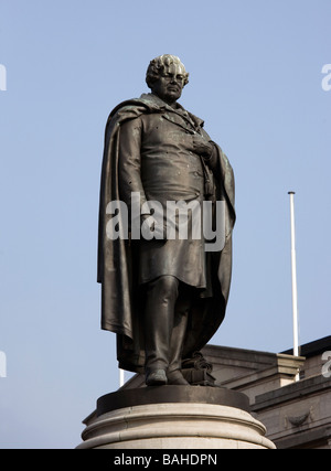 Daniel O'Connell Statue, O' Connell Street, Dublin, Irland Stockfoto