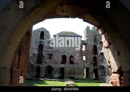 Acton Burnell Schloß, Shropshire, England, UK Stockfoto