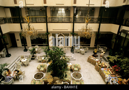 Royal Mansour Hotel, Casablanca, Marokko, Afrika Stockfoto
