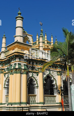 Abdul-Ghaffoor Moschee, Singapur Stockfoto