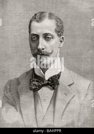 Prinz Albert Victor, 1864-1892, Herzog von Clarence und Avondale, voller Name Albert Victor Christian Edward. Stockfoto