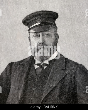 Albert Edward, 1841-1910. Prinz von Wales, zukünftiger König Edward VII von Großbritannien und Irland, 1901 bis 1910. Stockfoto