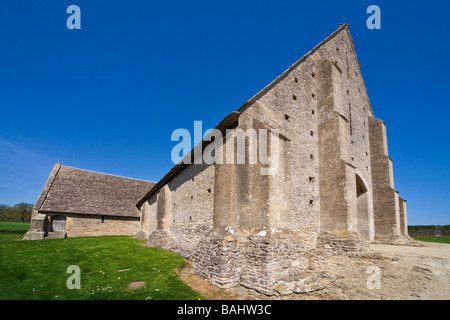 Großen Coxwell 14. Jahrhundert mittelalterliche zehnten oder klösterlichen Grange Lagerung Scheune in der Nähe von Faringdon Oxfordshire England UK JMH3785 Stockfoto