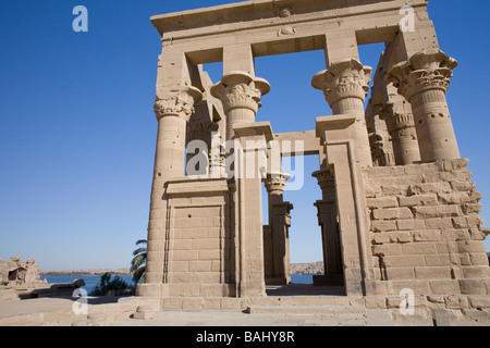 Philae Tempel Assuan Ägypten 2009 Stockfoto