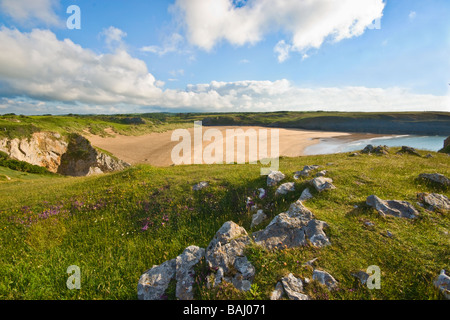 Der Strand von breiten Haven South, Pembrokeshire, Wales Stockfoto