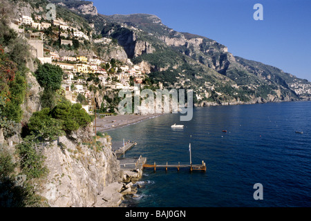 Positano Provinz Salerno Italien Stockfoto