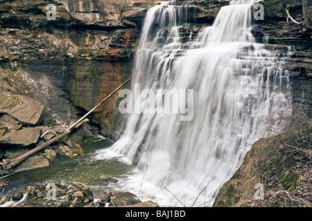 Brandywine Falls Cuyahoga Valley National Park Stockfoto