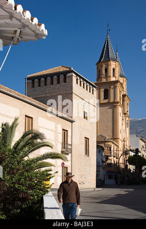 Kirche von Nuestra Señora De La Expectación in Orgiva Las Alpujarras Granada Andalusien Spanien Stockfoto