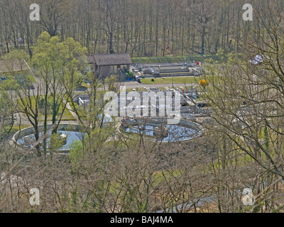 Kläranlage am Vogtsbug Burkheim am Kaiserstuhl Baden-Württemberg Deutschland Stockfoto