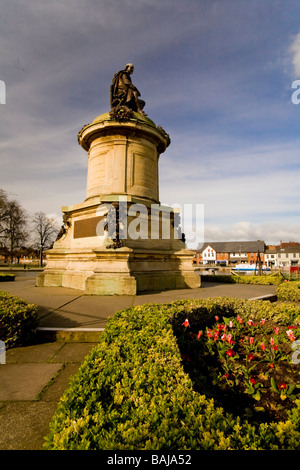 Die Gower Memorial Bancroft Gardens Bridgefoot Stratford-upon-Avon Stockfoto