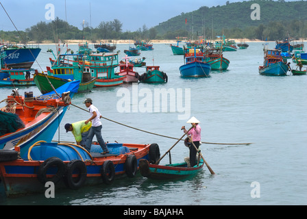 Insel Phu Quoc Fischmarkt Stockfoto