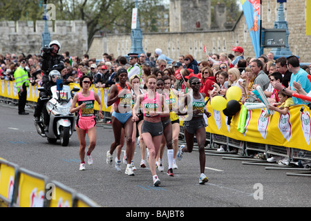 Flora London-Marathon 2009 Stockfoto