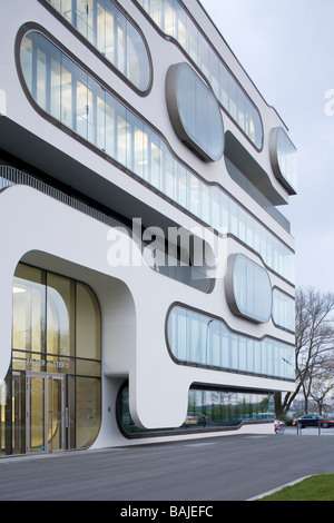 EINE DER ALSTER 1-BÜROS, J. MAYER H., HAMBURG, DEUTSCHLAND Stockfoto