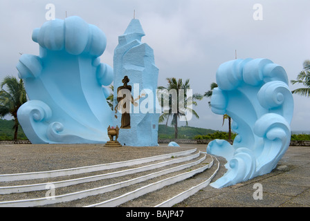 Denkmal in der Mitte der Insel Phu Quoc, Vietnam. Stockfoto