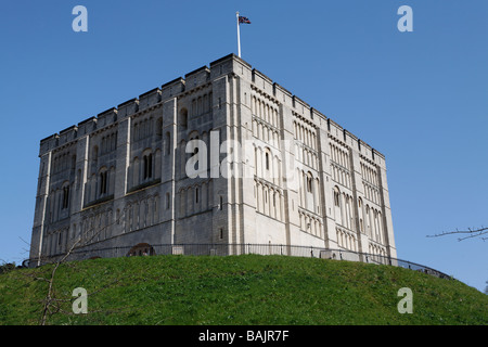 Norwich Castle Norfolk England Stockfoto