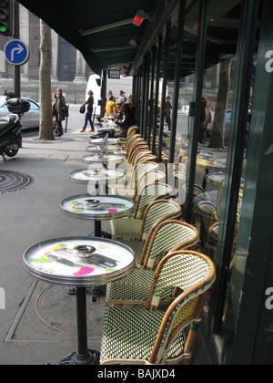 Paris-café Stockfoto