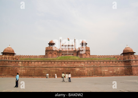 Indien-Delhi Roten Fort Stockfoto