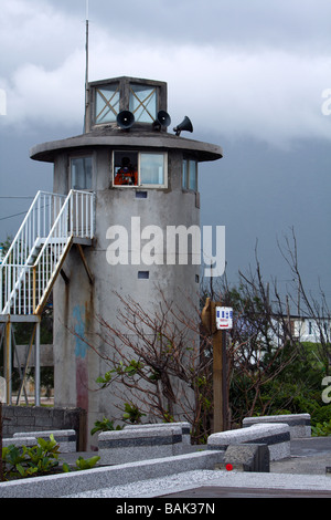 Coast Guard Aussichtsturm Station, Chisingtan, Xincheng Township, Hualien County, Taiwan Stockfoto