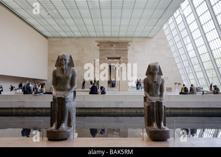 Tempel von Dendur ägyptische Kunst Sackler Flügel des Metropolitan Museum of Art New York City Stockfoto