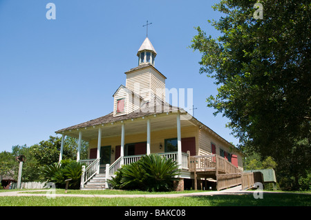 La Chapelle, Vermilionville, Lafayette, Louisiana. Stockfoto