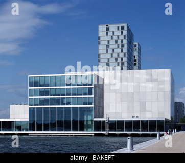 De Kunstlinie, Almere, Niederlande, Sanaa Kazuyo Sejima + Ryue Nishizawa, De Kunstlinie Außenansicht. Stockfoto