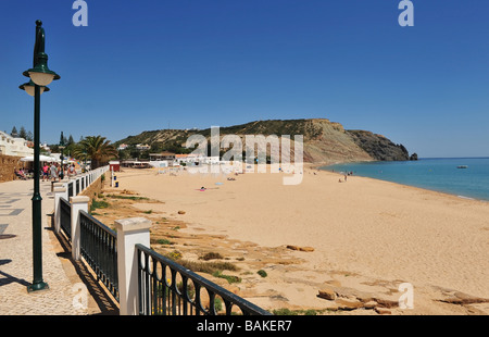 Luz, Praia da Luz Strand, Algarve, Portugal Stockfoto