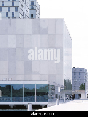 De Kunstlinie, Almere, Niederlande, Sanaa Kazuyo Sejima + Ryue Nishizawa, De Kunstlinie Außenansicht. Stockfoto