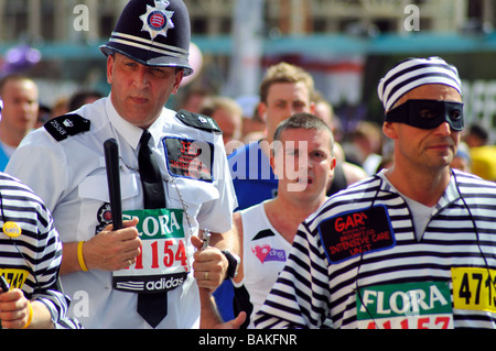 Flora London-Marathon 2009 Stockfoto