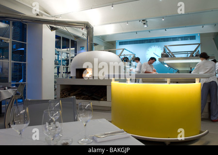 DAS RIVER CAFE, STUART FORBES ASSOCIATES, LONDON, VEREINIGTES KÖNIGREICH Stockfoto