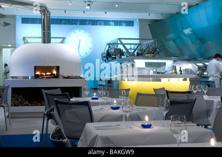 DAS RIVER CAFE, STUART FORBES ASSOCIATES, LONDON, VEREINIGTES KÖNIGREICH Stockfoto