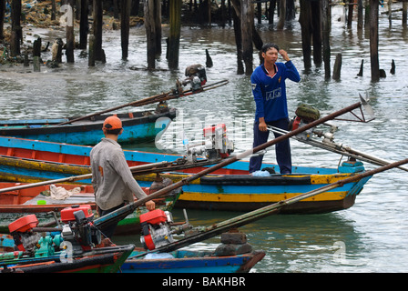 Insel Phu Quoc Fischmarkt Stockfoto