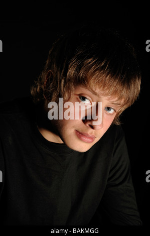 Bildnis eines Knaben Stockfoto