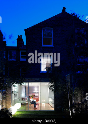 PRIVATHAUS, THOMPSON BARONI ARCHITECTS, LONDON, VEREINIGTES KÖNIGREICH Stockfoto