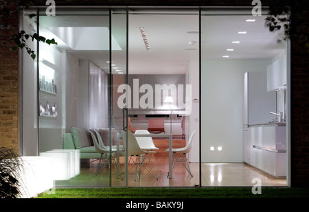 PRIVATHAUS, THOMPSON BARONI ARCHITECTS, LONDON, VEREINIGTES KÖNIGREICH Stockfoto