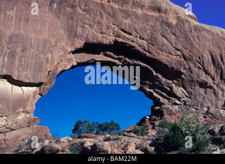 Windows-Abschnitt im Arches National Park Stockfoto