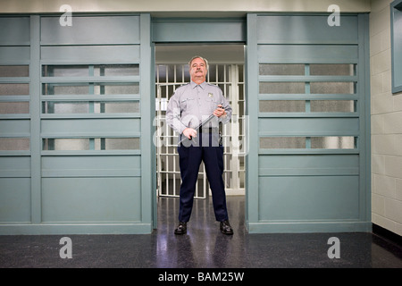 Gefängniswärter Stockfoto