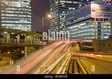 Autobahn in Hong kong Stockfoto