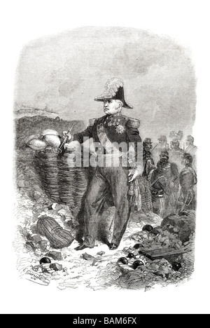 Marschalls pelissier Oberbefehlshaber der französischen Armee auf der Krim Stockfoto