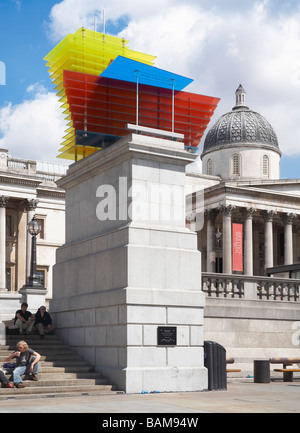 MODELL FÜR EIN HOTEL, THOMAS SCHUTTE, LONDON, VEREINIGTES KÖNIGREICH Stockfoto