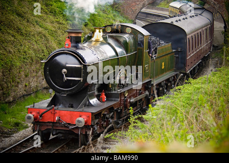 Llangollen Steam und Stars Gala 2009.der Motor Stadt Truro. Ex-GWR 4-4-0 Nr. 3440. Gebaut 1903 Stockfoto