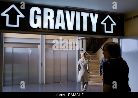 Gravity-Bar an der Spitze des Guinness Storehouse Dublin Ireland Stockfoto